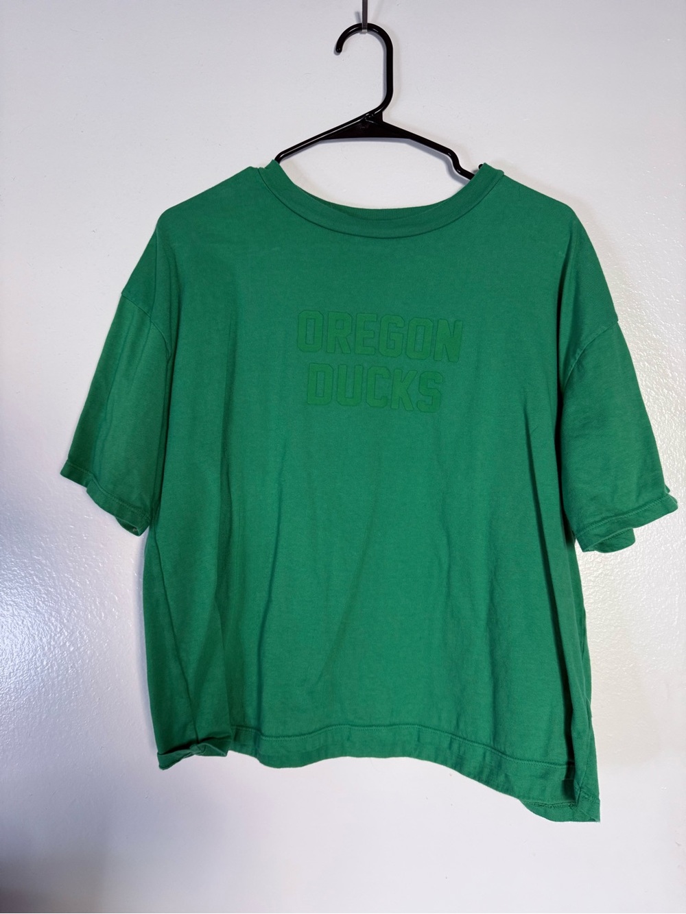 Oregon Ducks Green Short Sleeve Women's Tee